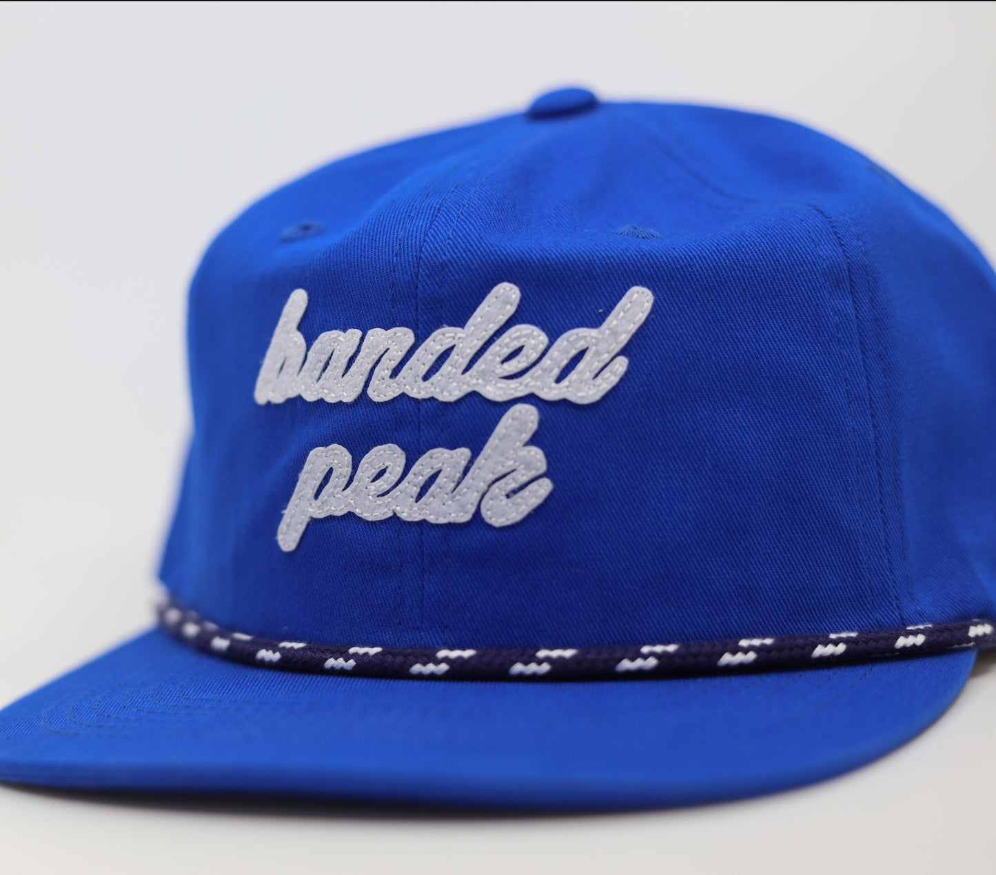 Banded Peak Rope Snapback