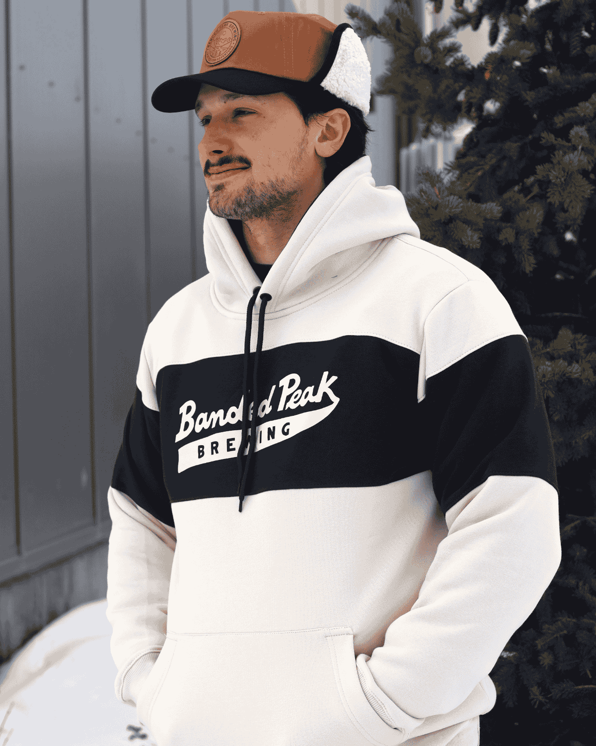 Retro Two-Toned Hoodie