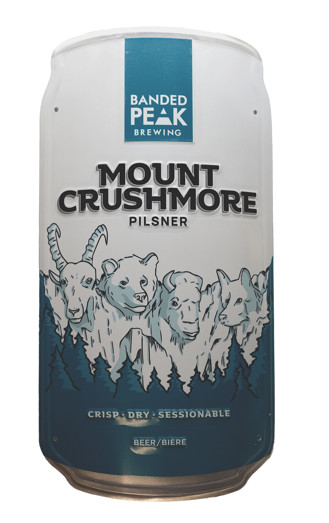 Mount Crushmore Tin Tacker