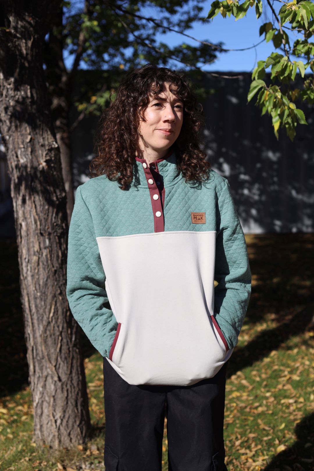 Quilted Quarter Button