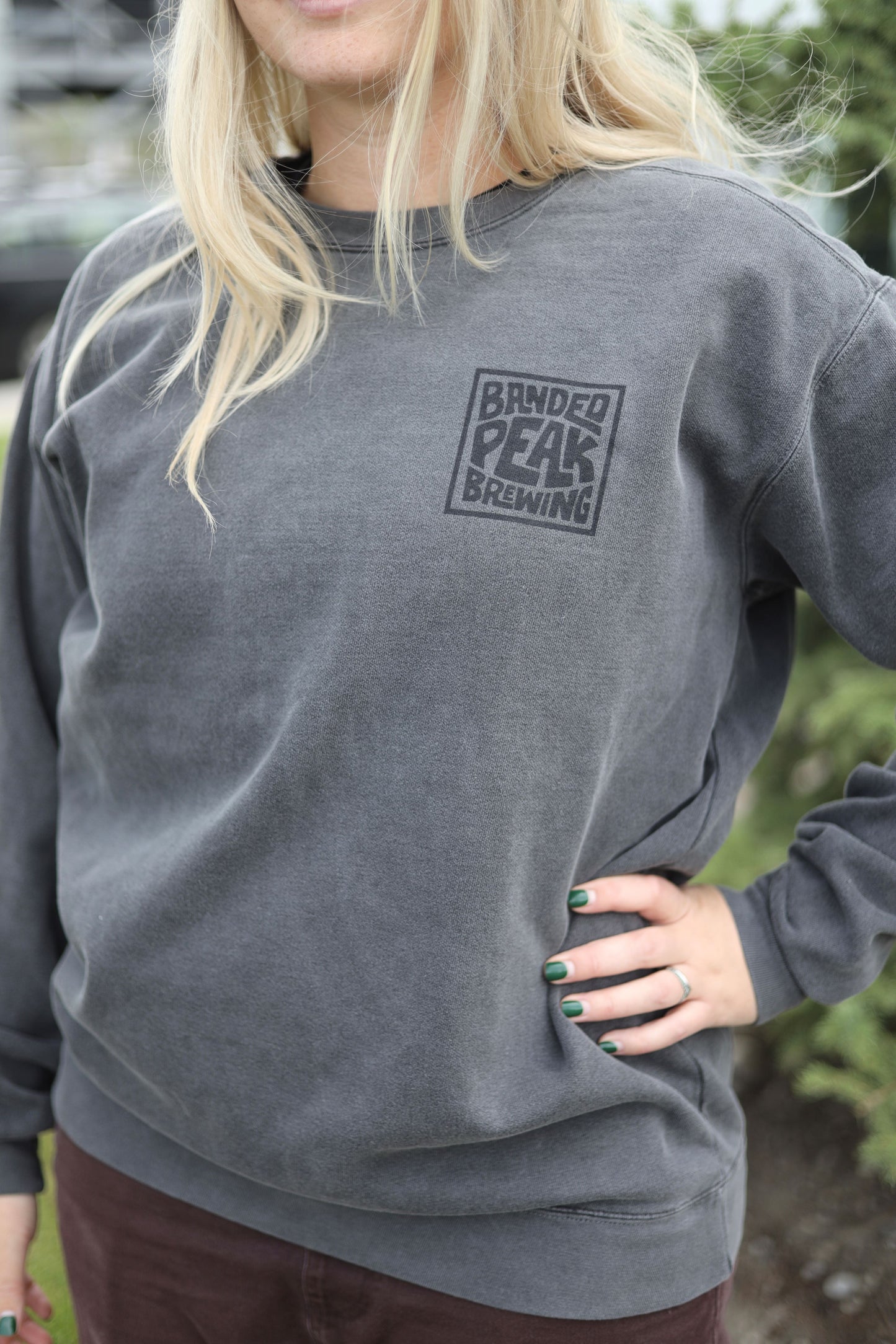 Banded Peak Brewing Vintage Crewneck