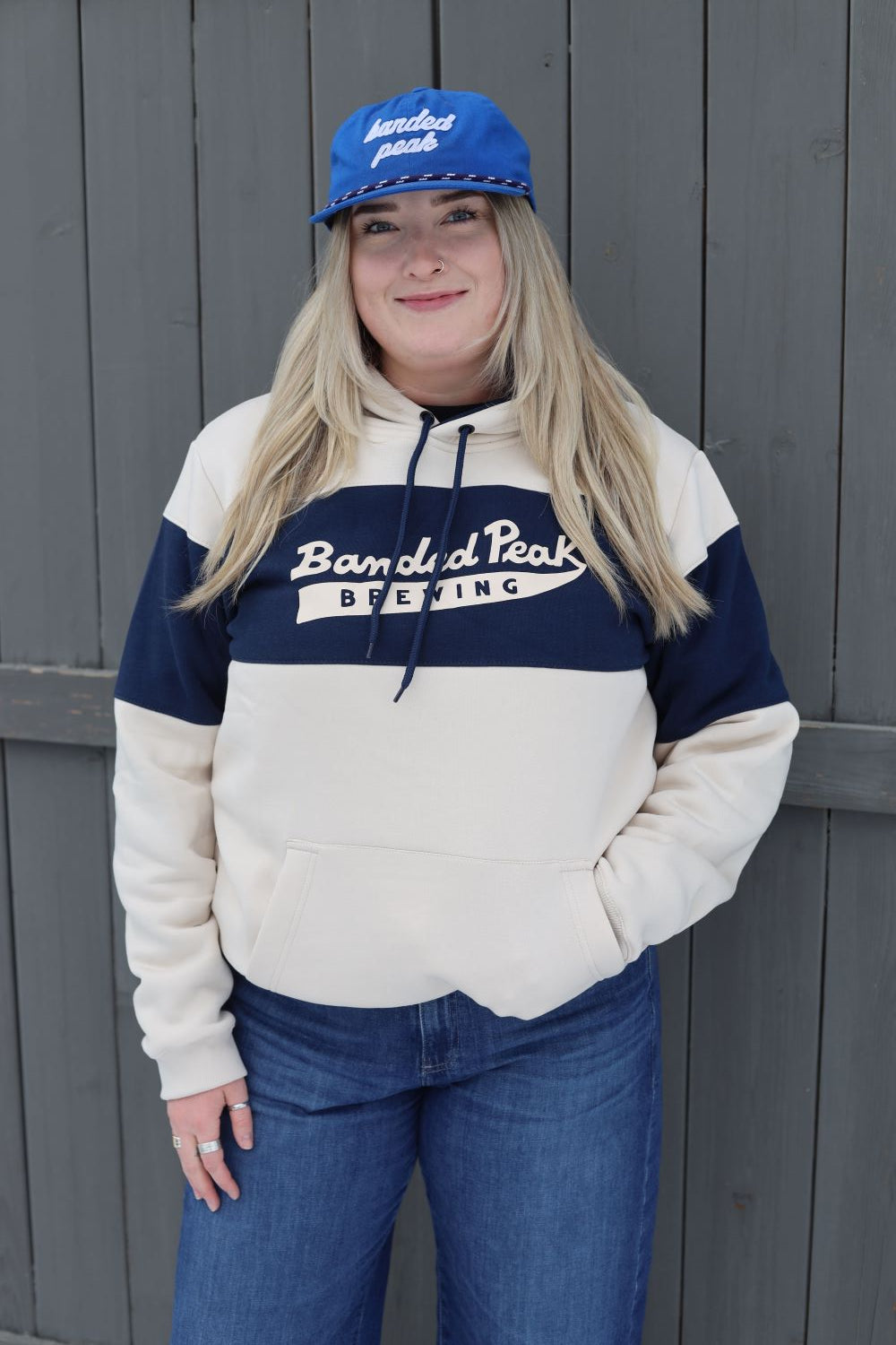 Retro Two-Toned Hoodie