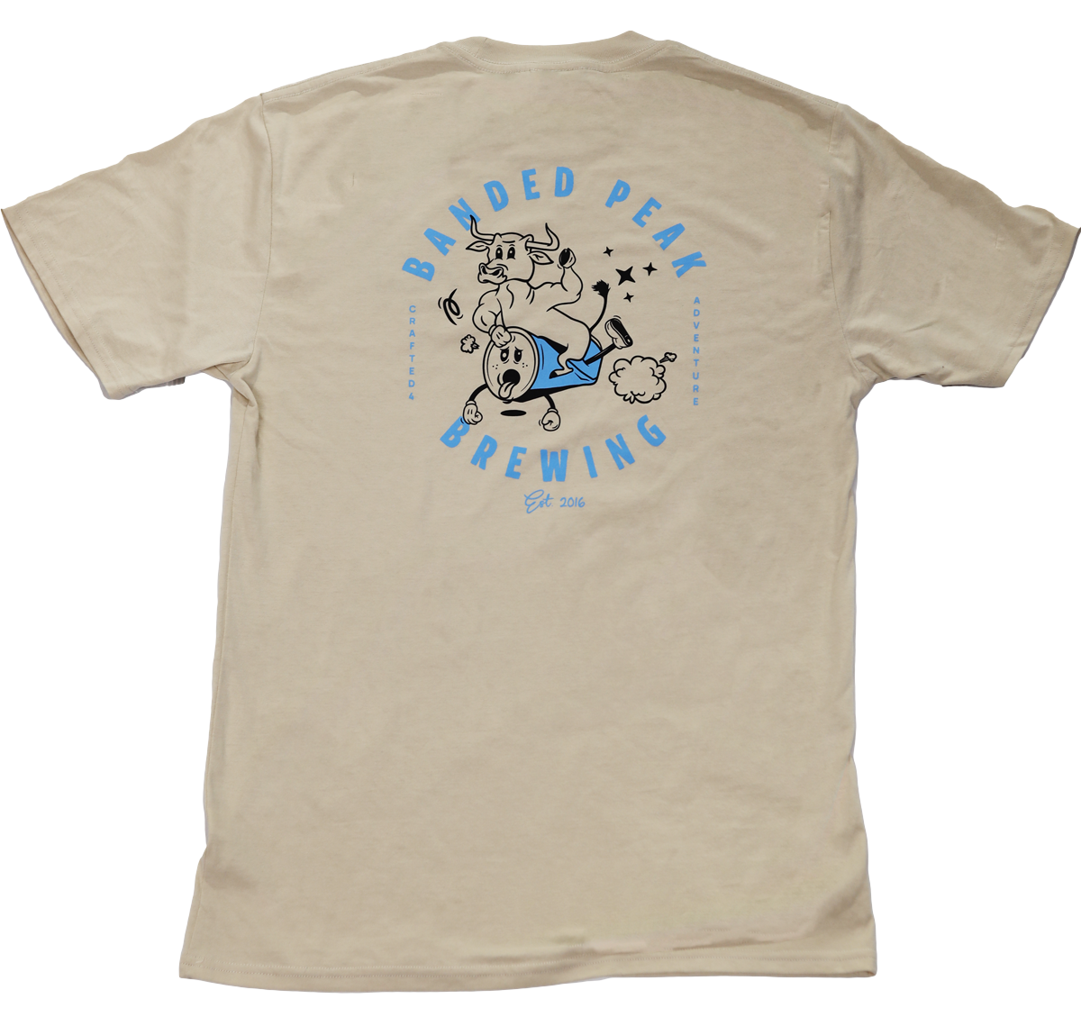 Banded Peak Bull Riding Tee