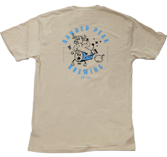 Banded Peak Bull Riding Tee