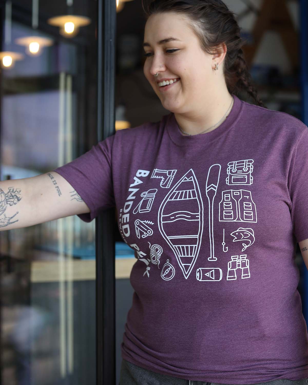 Flat Lay Adventure Tee
