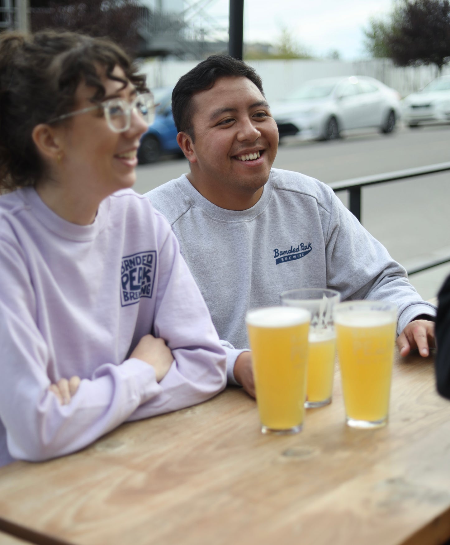 Banded Peak Brewing Pocket Crewneck