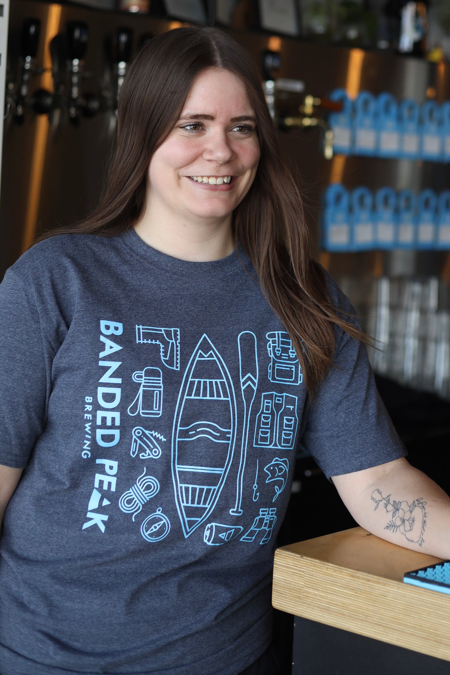 Flat Lay Adventure Tee