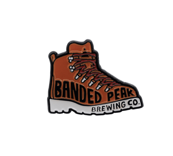 Banded Peak Hiking Boot Pin