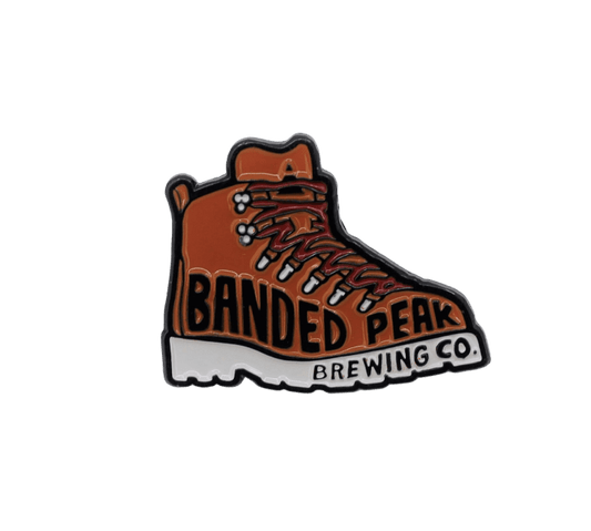 Banded Peak Hiking Boot Pin